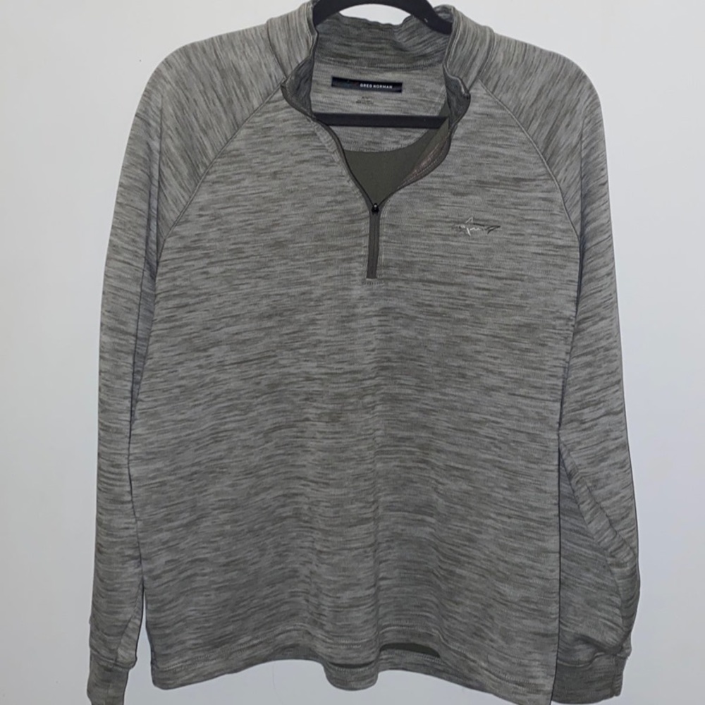 Men’s Greg Norman grey pullover
